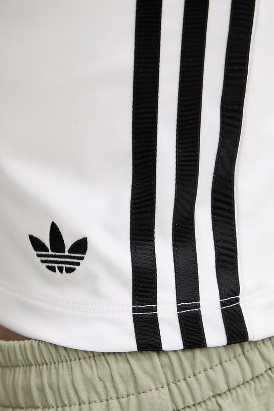 adidas Originals crop top damski KD6235 beżowy