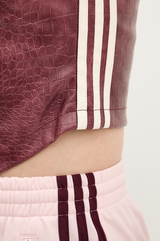 adidas Originals bluzka KD8786 bordowy