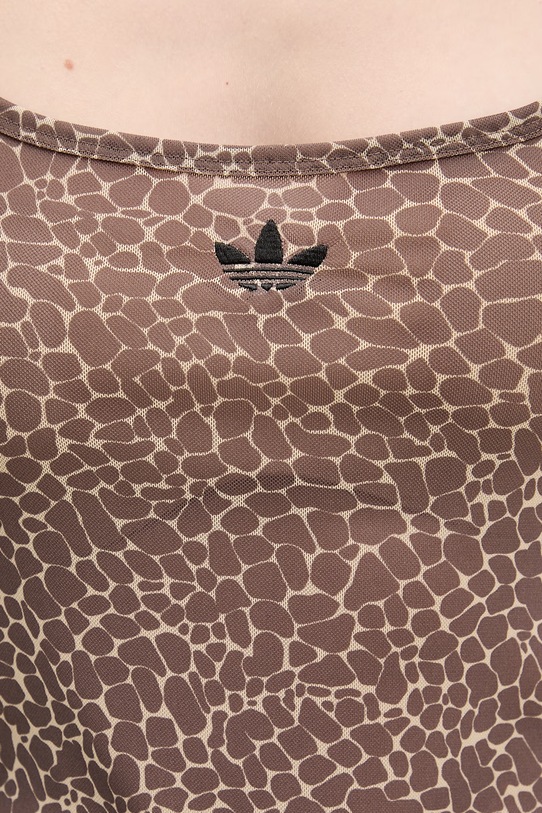 adidas Originals top KD8822 brązowy