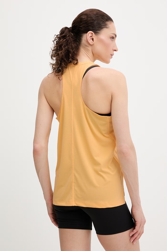 Odzież adidas Performance top do biegania KE6846 żółty