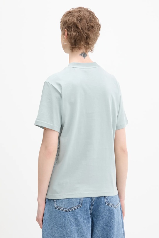 Odzież adidas t-shirt bawełniany KF0082 zielony