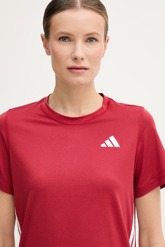 adidas Performance t-shirt treningowy czerwony KF8556