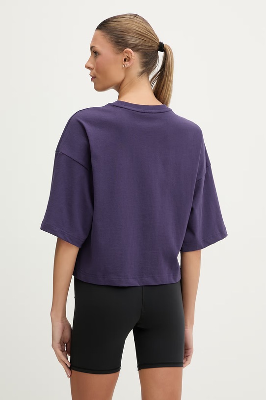 Odzież Puma t-shirt treningowy damski bawełniany City lifestyle HYROX 528132 fioletowy