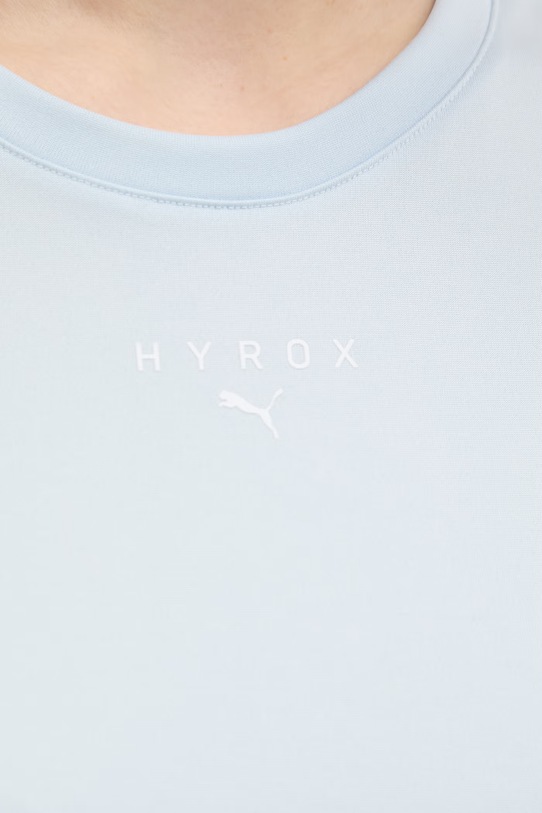 Puma t-shirt treningowy Poly graphic HYROX 528508 niebieski