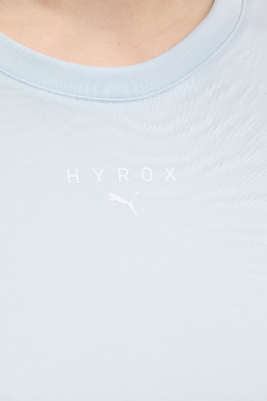 Puma t-shirt treningowy Poly graphic HYROX 528508 niebieski