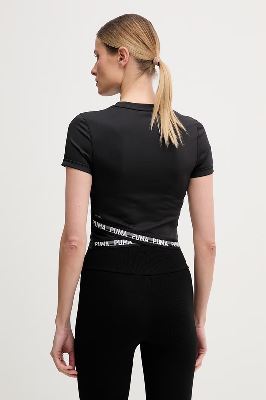 Puma t-shirt treningowy damski Puma Strong czarny 528494