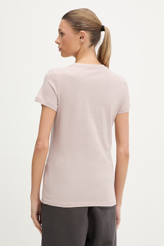 Odzież Puma t-shirt damski bawełniany Essential Logo 692916 beżowy