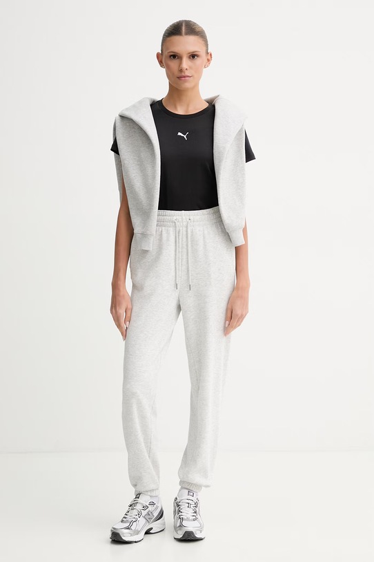 Puma T-shirt damski bawełniany Essential Logo 692916 czarny SS26