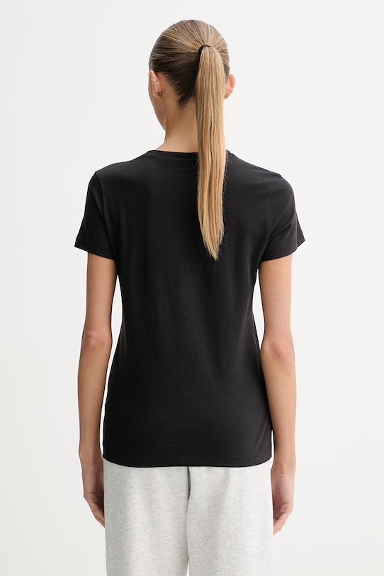 Odzież Puma T-shirt damski bawełniany Essential Logo 692916 czarny