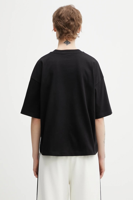 Oblečení Bavlněné tričko Carhartt WIP W SS Signet T-Shirt I036035.K02XX černá