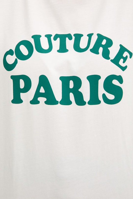 Morgan t-shirt damski bawełniany 261.DARIS beżowy