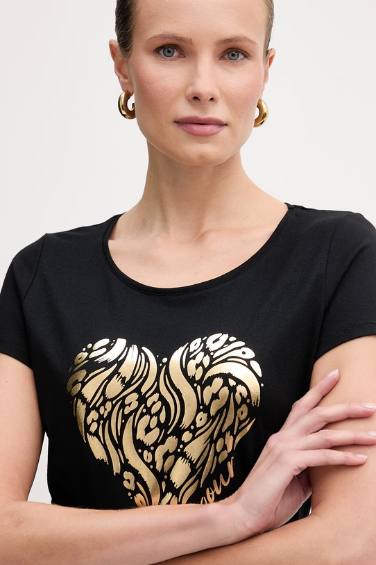 Morgan t-shirt czarny DINOU