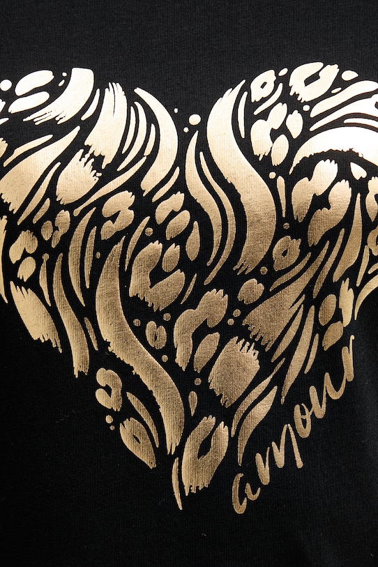 Morgan t-shirt DINOU czarny