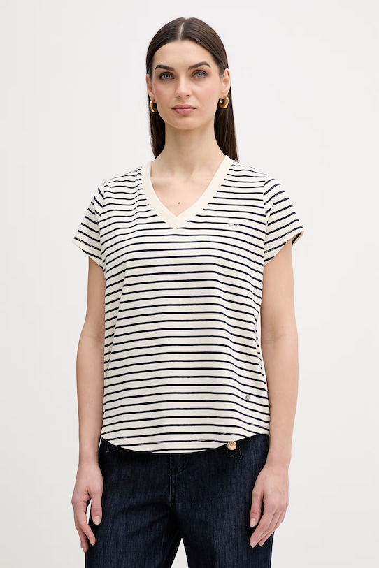 Μπλουζάκι Mos Mosh Kala κανονικό μπεζ 178690