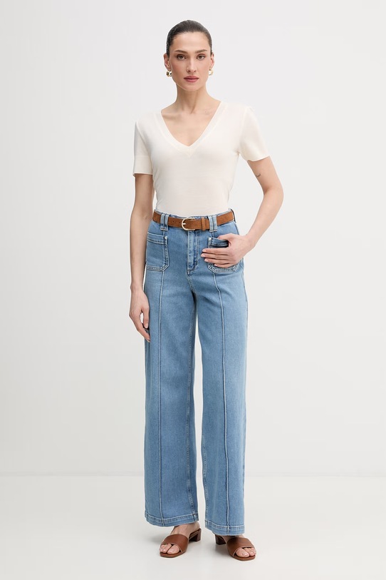 Mos Mosh t-shirt 161010 beżowy SS26