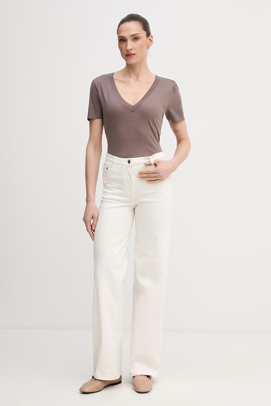 Mos Mosh t-shirt 161010 brązowy SS26