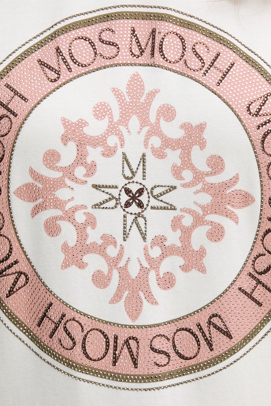 Mos Mosh t-shirt Judd 176770 beżowy