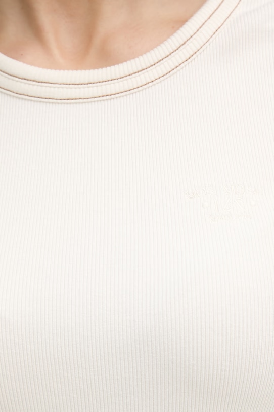 Mos Mosh Τοπ γυναικείο με βαμβάκι Ara 177230 μπεζ