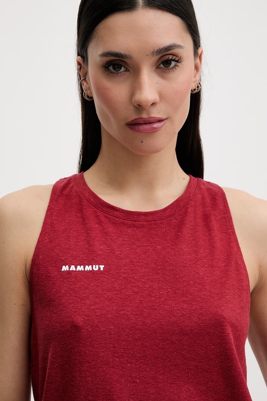 Mammut top damski Massone bordowy 1017.06530