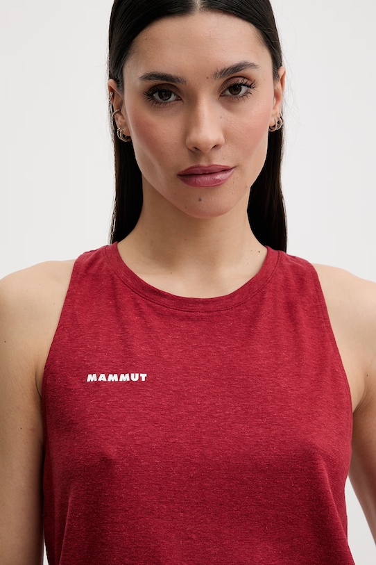 Mammut top damski Massone bordowy 1017.06530