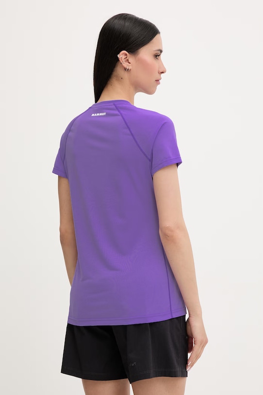 Ρούχα Mammut Τ-shirt πεζοπορίας Γυναικείο Ducan 1017.07410 μωβ