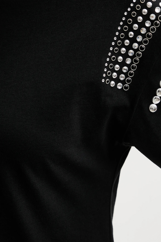 Liu Jo t-shirt bawełniany WA6128.JS904 czarny