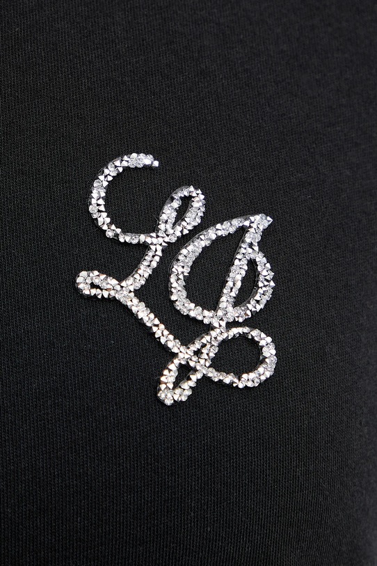 Liu Jo t-shirt bawełniany TA6056.JS923 czarny