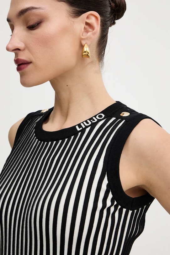 Liu Jo top czarny TA6064.MS55N