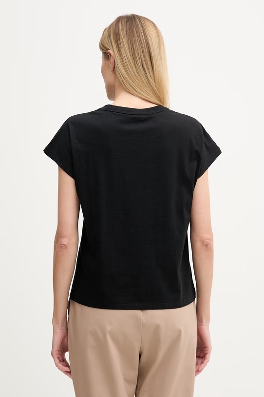 Ρούχα Μπλουζάκι Liu Jo TA6164.JS870 μαύρο