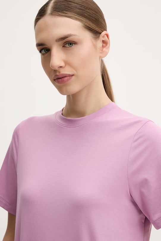 On t-shirt treningowy Focus różowy 1WF10394406