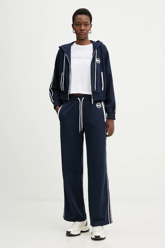 MICHAEL Michael Kors t-shirt bawełniany MR651Z797J beżowy SS26