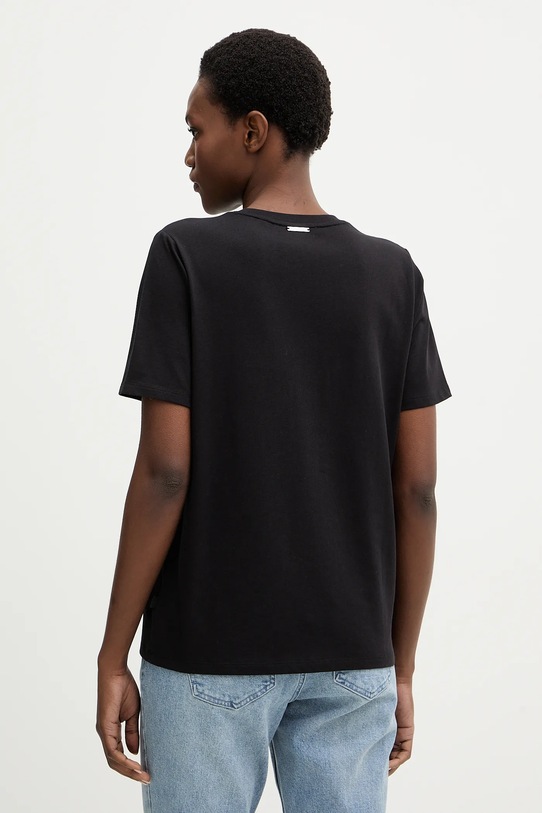 Odzież MICHAEL Michael Kors t-shirt bawełniany MR651QP97J czarny