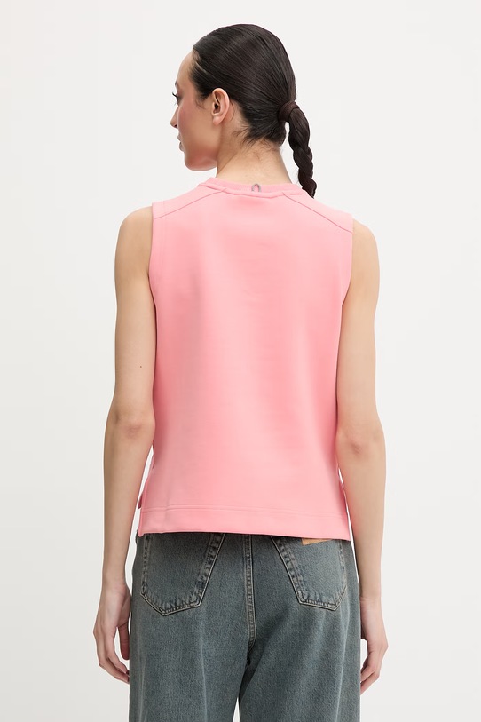 Oblečení Helly Hansen top dámský bavlněný CAPRI 54570 růžová