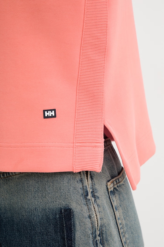 Helly Hansen топ дамски с памук CAPRI 54570 розов