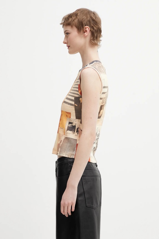 Jean Paul GAULTIER top Journal 26.01.W.TO401.J026P beżowy SS26