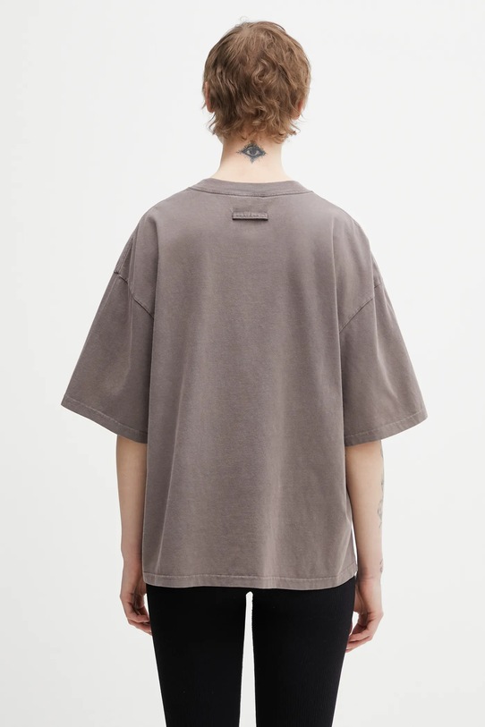 Odzież Jean Paul GAULTIER t-shirt bawełniany Needles 26.01.W.TO405.J033 brązowy