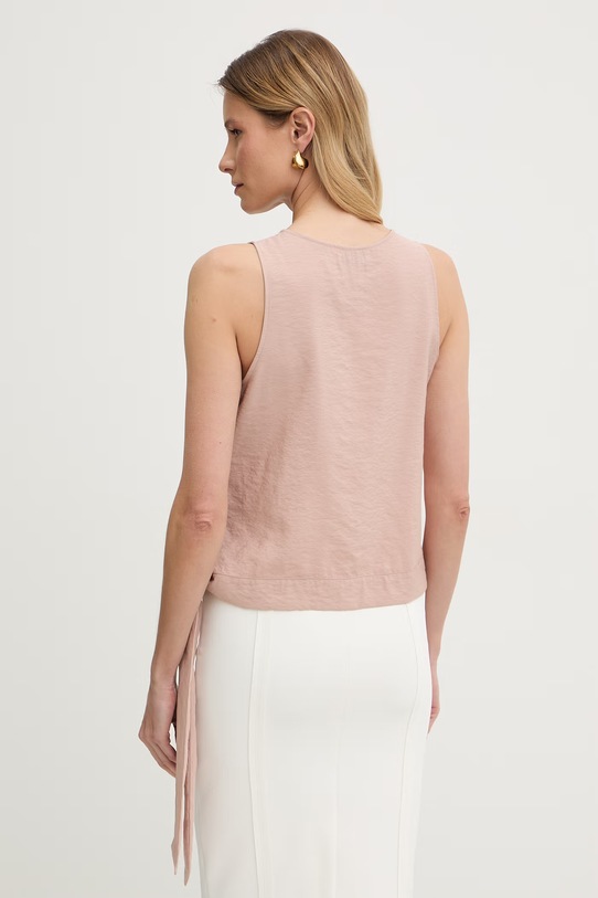 Odzież Marella top damski z wiskozy UMICO 2613161024200 różowy
