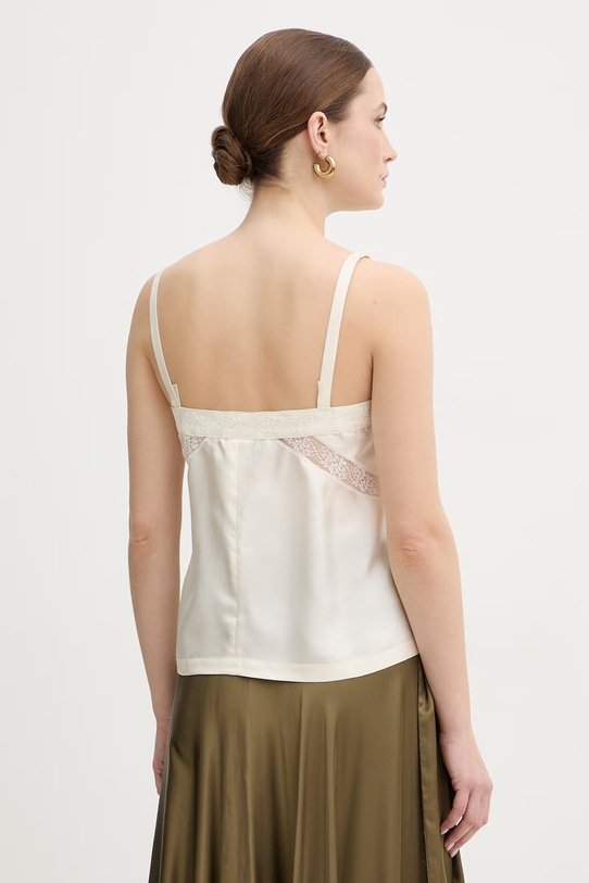 Odzież Marella top jedwabny MLMVINO 2613161035200 beżowy