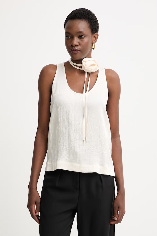 Marella top damski MLMAPOGEO beżowy 2613161045200