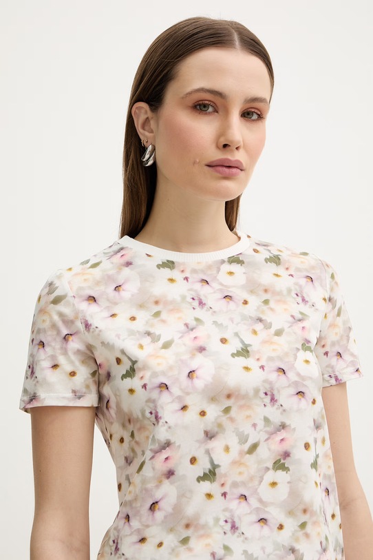 Marella t-shirt bawełniany VISTA biały 2613971011200