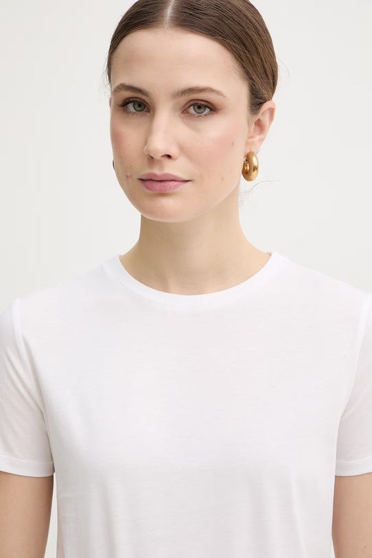 Marella t-shirt bawełniany VISTA biały 2613971011200