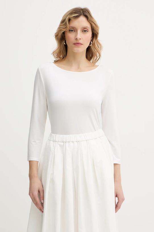 Marella longsleeve EURO z elastanem beżowy 2613971014200