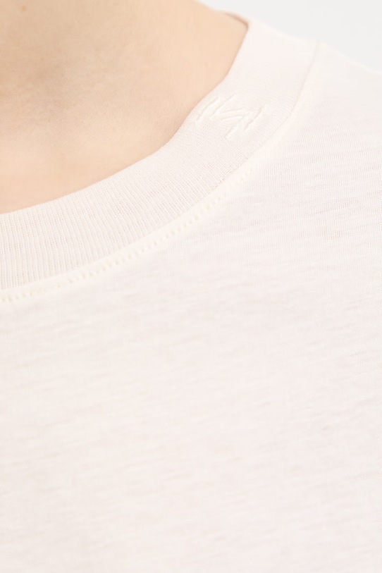 Marella t-shirt bawełniany MLMEURO beżowy 2613971015200