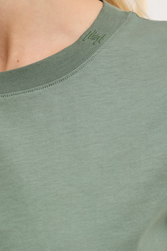 Marella t-shirt bawełniany MLMEURO 2613971015200 zielony