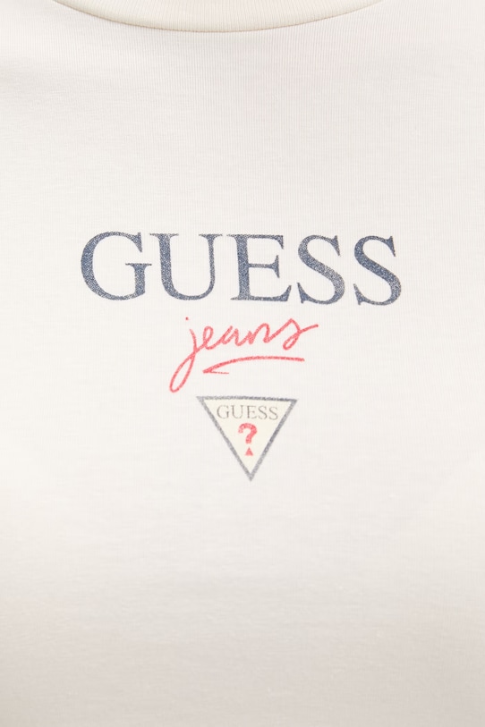 Tričko Guess Jeans W6RI15.J1314 béžová