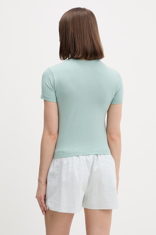 Odzież Guess Jeans t-shirt W6RI15.J1314 turkusowy