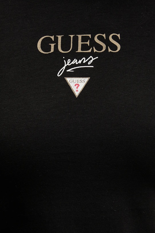 Guess Jeans t-shirt W6RI15.J1314 czarny