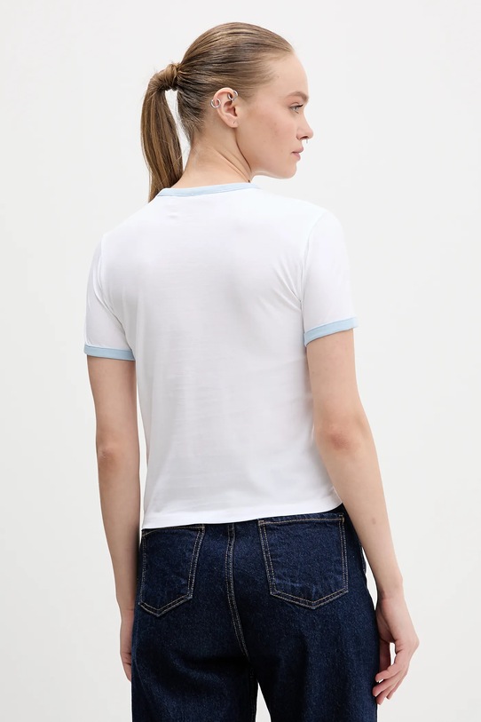 Îmbrăcăminte Guess Jeans tricou W6RI16.J1314 alb