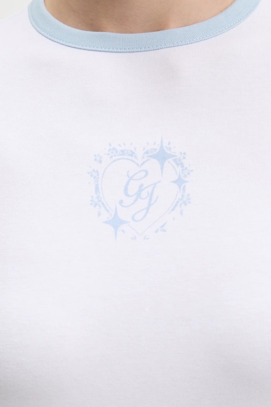 Guess Jeans tricou W6RI16.J1314 alb