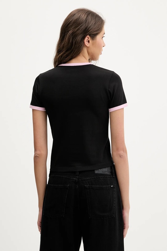 Odzież Guess Jeans t-shirt W6RI16.J1314 czarny